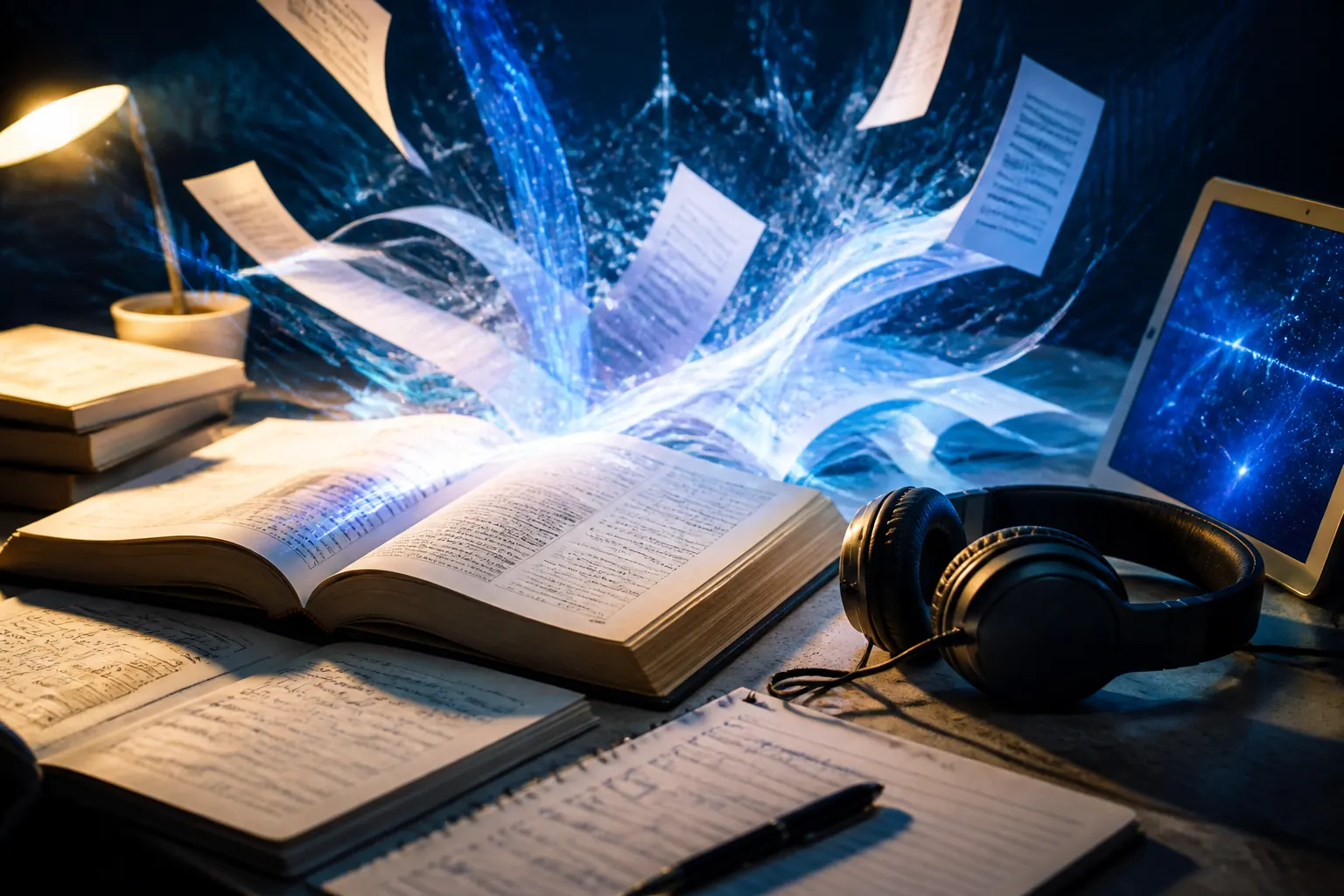 Libri, appunti e lezioni audio